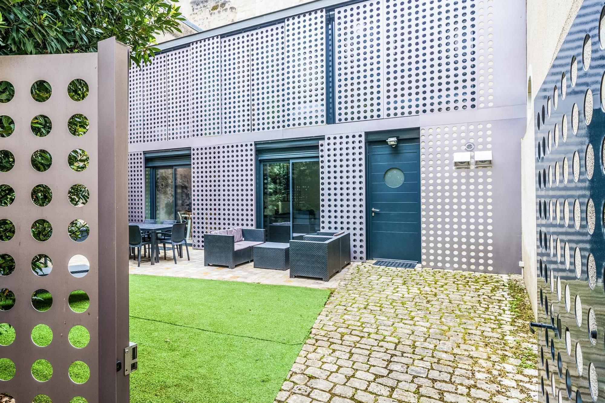 Maison D'Architecte Centre Tours Jardin, Climatisation, Parking 5 P Eksteriør billede